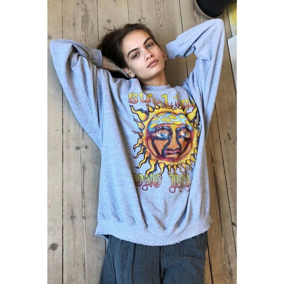 Urban Outfitters Tops - Urban Outfitters Sublime Sun Oversized Crew Neck Sweatshirt
